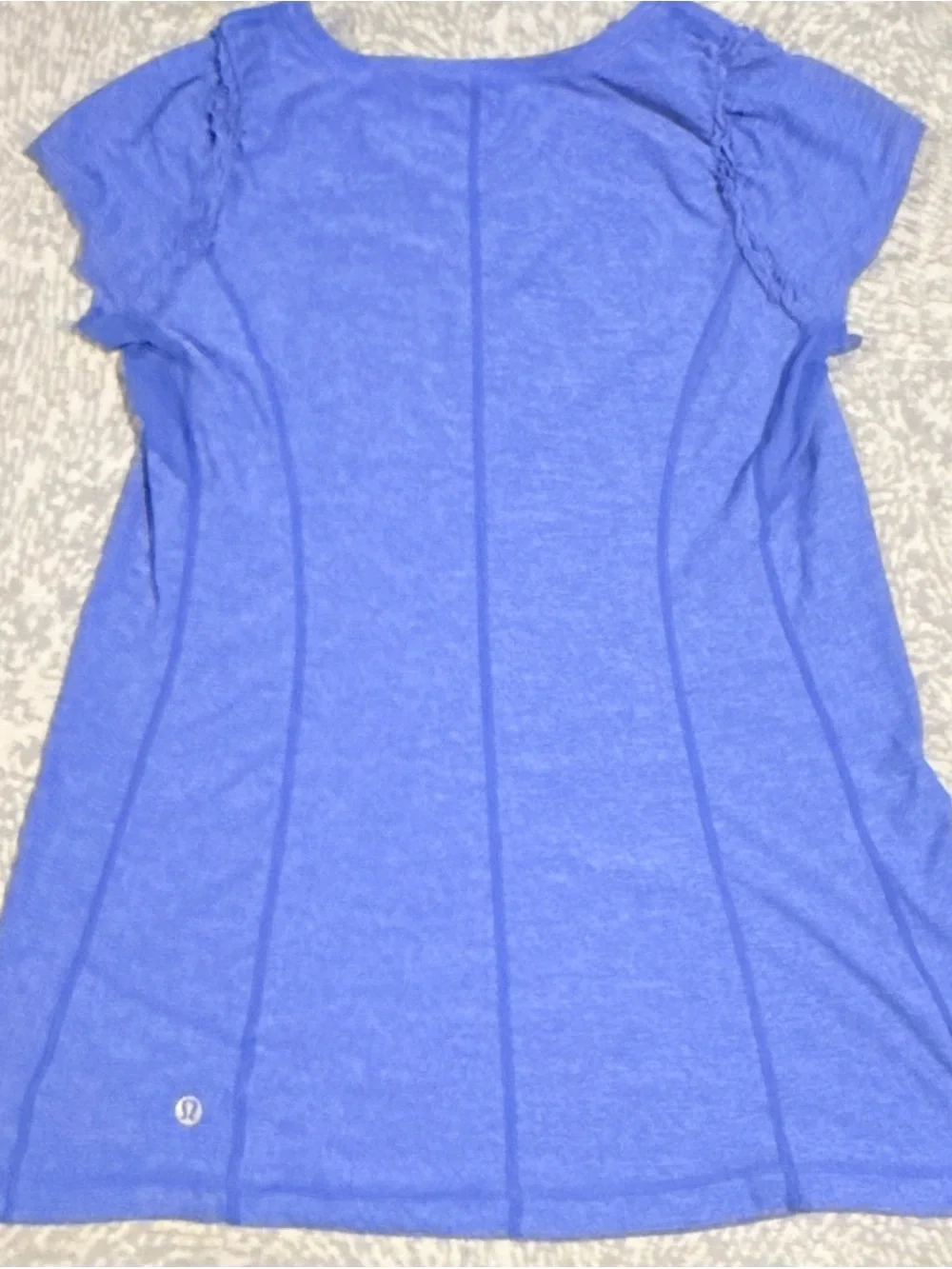 Lululemon /// Women’s Run: Full Tilt Short Sleeve Heathered Top - Size 12